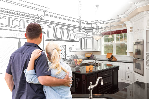 Professional Kitchen Flooring technician working in Alva, FL